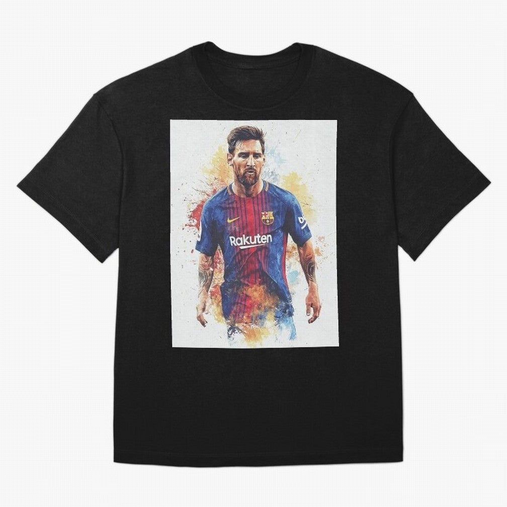 Lionel Messi Oversized T-Shirt Represent Global Football Passion for FIFA World Cup 2026 USA Canada Mexico, Capturing Neymar, England, France and Netherlands, Soccer Culture, Superstar Moments, National Team Dreams and Competitive Fire; Perfect for