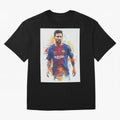 Lionel Messi Oversized T-Shirt Represent Global Football Passion for FIFA World Cup 2026 USA Canada Mexico, Capturing Neymar, England, France and Netherlands, Soccer Culture, Superstar Moments, National Team Dreams and Competitive Fire; Perfect for