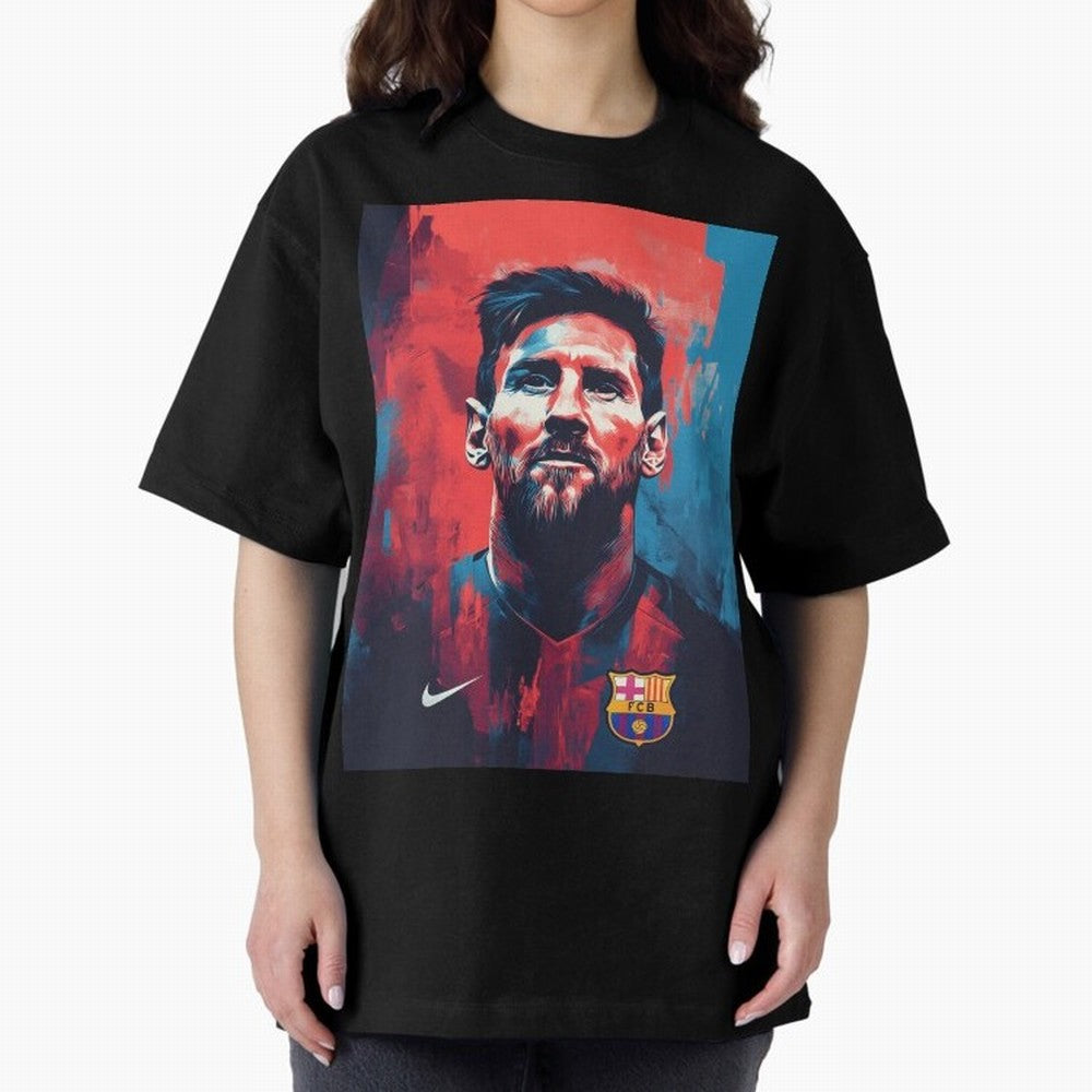 Lionel Messi Oversized T-Shirt Follow the FIFA World Cup 2026 Journey through Neymar, Haaland and Cristiano Ronaldo Highlights, England, France and Netherlands Pride, Stadium Memories, Football Loyalty, International Chants and Championship
