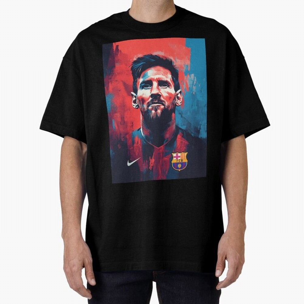 Lionel Messi Oversized T-Shirt Follow the FIFA World Cup 2026 Journey through Neymar, Haaland and Cristiano Ronaldo Highlights, England, France and Netherlands Pride, Stadium Memories, Football Loyalty, International Chants and Championship