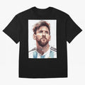Lionel Messi Oversized T-Shirt Bring International Match Energy to Global Football Passion for FIFA World Cup 2026 Group Stage, Highlighting Haaland, Argentina and Brazil, Match Day Excitement, Supporter Culture, Golden Goals and Global Football