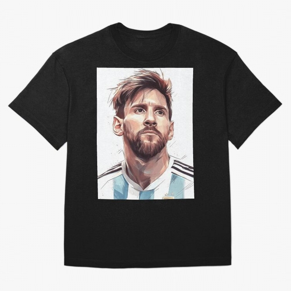 Lionel Messi Oversized T-Shirt Bring International Match Energy to Global Football Passion for FIFA World Cup 2026 Group Stage, Highlighting Haaland, Argentina and Brazil, Match Day Excitement, Supporter Culture, Golden Goals and Global Football