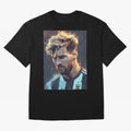 leo Messi Oversized T-Shirt Celebrate Golden Goal Energy in Global Football Passion for FIFA World Cup 2026 Group Stage, Filled with Messi and Cristiano Ronaldo, Argentina, France and Brazil, Tournament Hype, Historic Matchups, Family Viewing