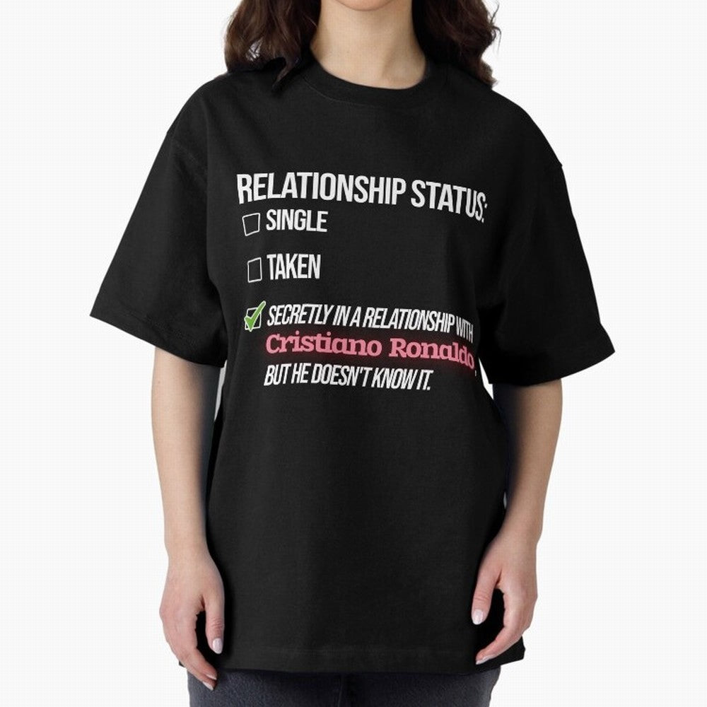 Relationship with Cristiano Ronaldo Oversized T-Shirt Celebrate Every Goal in Global Football Passion for FIFA World Cup 2026, Filled with Messi, Neymar and Mbappe, France, Game Day Rituals, Football Legends, Country Pride and the Road to the