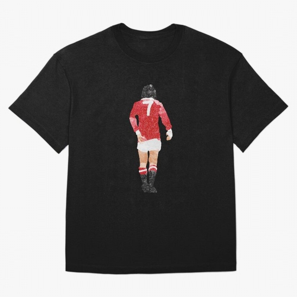 George Best watercolour Manchester United Football Northern Ireland Legend number 7 Man United Red D Oversized T-Shirt Honor Football Greatness during FIFA World Cup 2026 Group Stage Spirit, Built around Brazil, Haaland and Mbappe, Championship