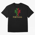 Portugal Tuga Gold Oversized T-Shirt Honor Champions and Dreams in FIFA World Cup 2026 Made for Haaland and Mbappe, England, France and Netherlands Energy, Football Festival Excitement, Trophy Ambitions, Country Rivalries and Star Player Buzz;