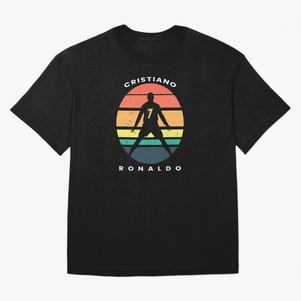 CRISTIANO RONALDO RETRO VINTAGE T-SHIRT Oversized T-Shirt Bring Match Day Fire to the FIFA World Cup 2026 Journey through Messi Highlights, Spain Pride, Stadium Memories, Football Loyalty, International Chants and Championship Tradition; Great for