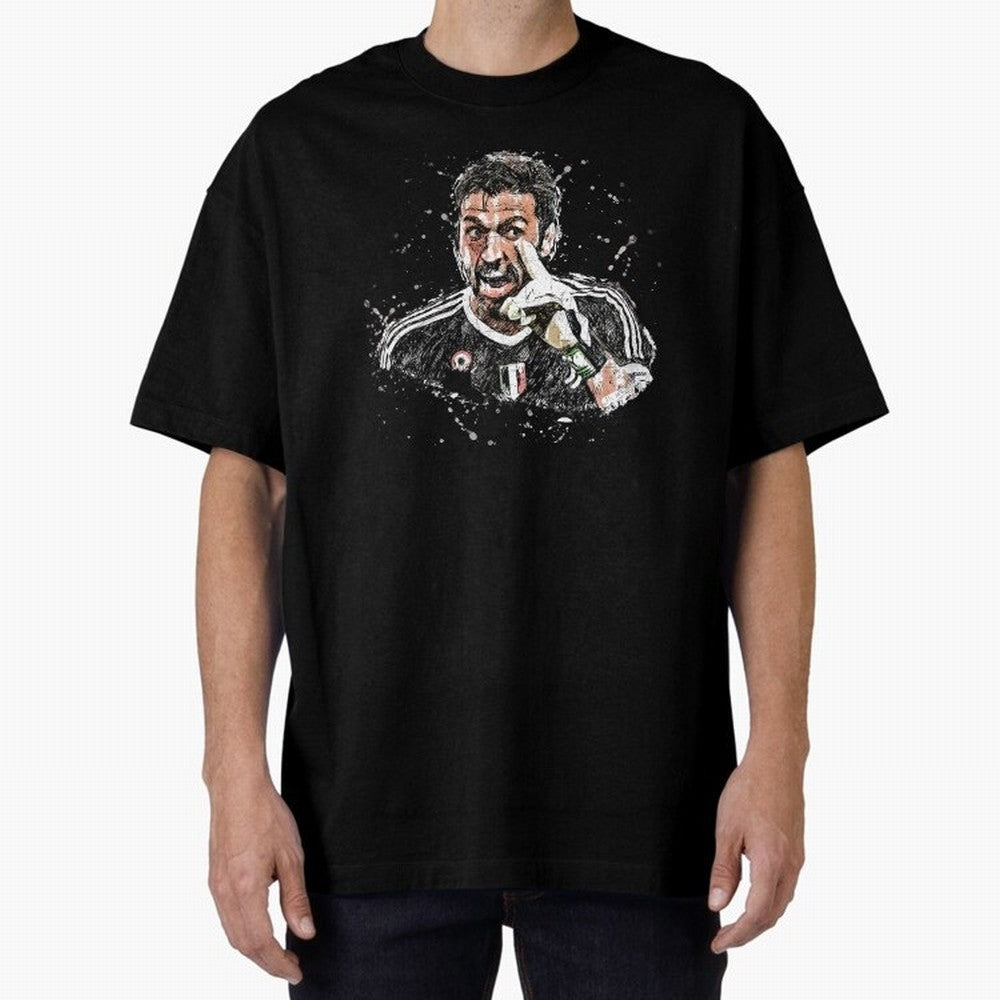 Buffon_Gianluigi Buffon Oversized T-Shirt Enjoy FIFA World Cup 2026 Group Stage Spirit, Filled with Spain, Neymar, Haaland and Cristiano Ronaldo, Goal Celebration Energy, Supporter Heritage, Football Icons and Worldwide Tournament Joy; Perfect for
