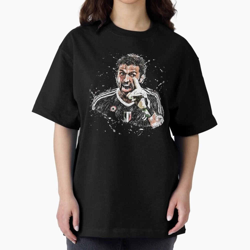 Buffon_Gianluigi Buffon Oversized T-Shirt Enjoy FIFA World Cup 2026 Group Stage Spirit, Filled with Spain, Neymar, Haaland and Cristiano Ronaldo, Goal Celebration Energy, Supporter Heritage, Football Icons and Worldwide Tournament Joy; Perfect for