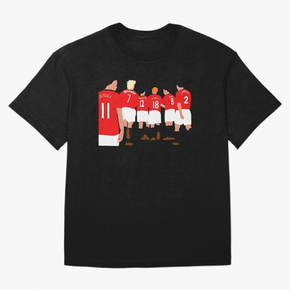 Class of 92 - Manchester United Legends Oversized T-Shirt Bring Stadium Energy to FIFA World Cup 2026 Group Stage Capturing Haaland, England Energy, Game Day Rituals, Football Legends, Country Pride and the Road to the Final; Ideal for Passionate