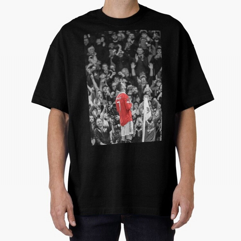 Cristiano Ronaldo Manchester United Oversized T-Shirt Bring Global Tournament Vibes to Match Day Hype around FIFA World Cup 2026 USA Canada Mexico, Messi and Cristiano Ronaldo, Netherlands, Stadium Chants, National Pride, Trophy Dreams and