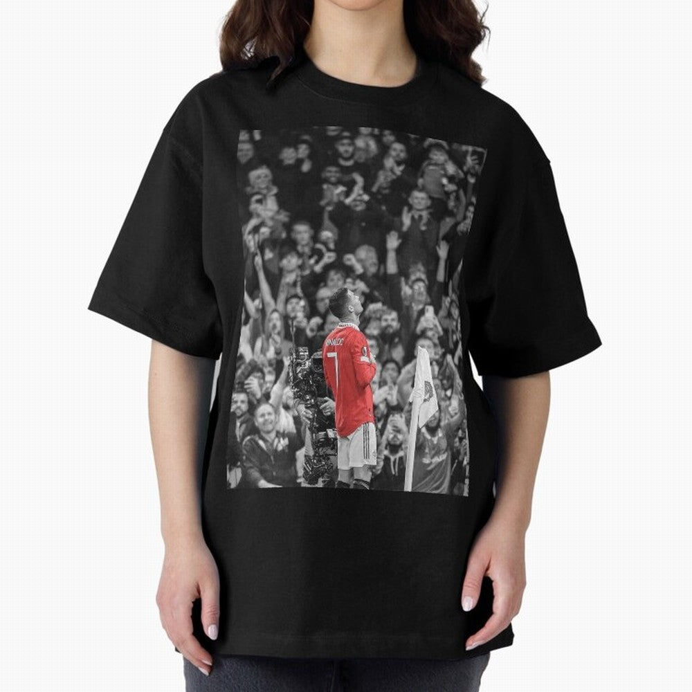 Cristiano Ronaldo Manchester United Oversized T-Shirt Bring Global Tournament Vibes to Match Day Hype around FIFA World Cup 2026 USA Canada Mexico, Messi and Cristiano Ronaldo, Netherlands, Stadium Chants, National Pride, Trophy Dreams and