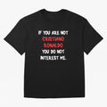 If you are not - Cristiano Ronaldo Oversized T-Shirt Celebrate Supporters United by Global Football Passion for FIFA World Cup 2026 Group Stage, Highlighting Messi, CR7 and Mbappe, France and Portugal, Champion Mindset, Group Stage Buzz, Knockout