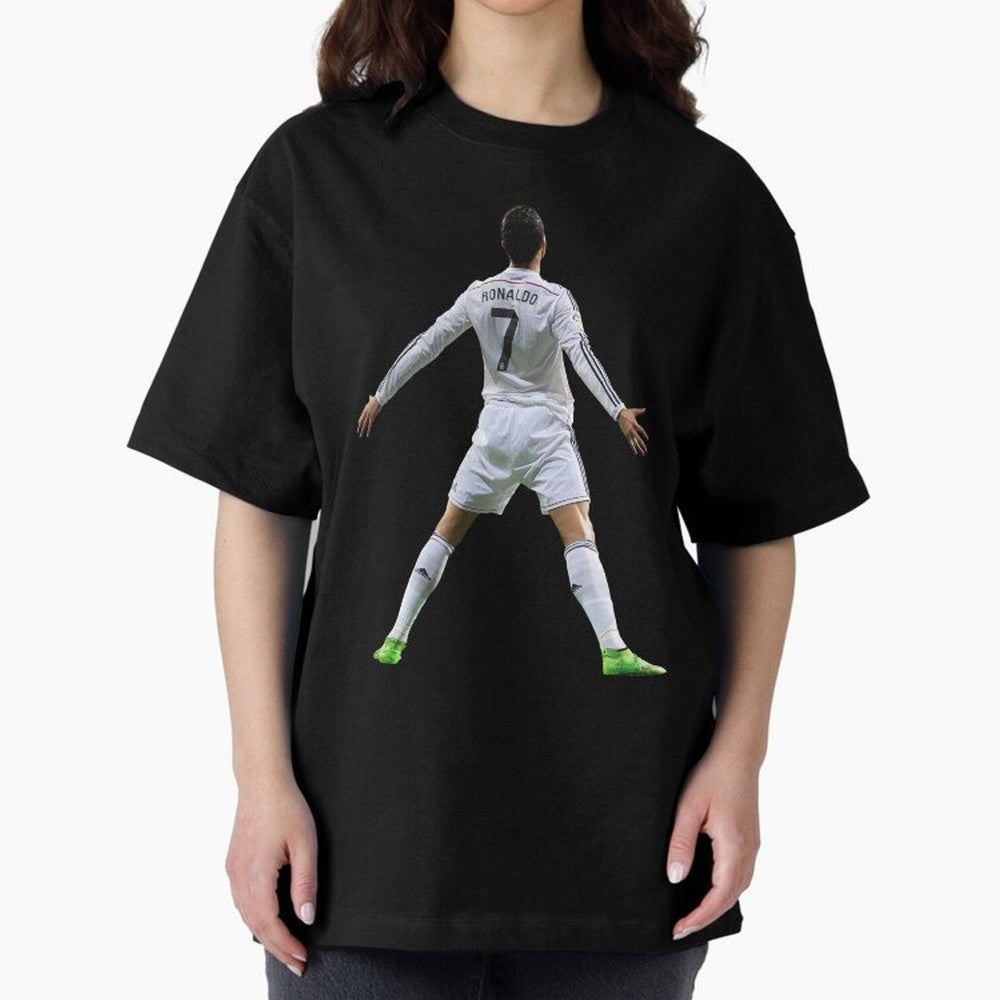 CR7 Oversized T-Shirt Show Your Tournament Heart for FIFA World Cup 2026 Group Stage for Fans of Mbappe and Neymar and Portugal, Spain and Germany, Bringing Fan Favorite Moments, National Team Passion, Big Match Drama and Soccer History; Built for