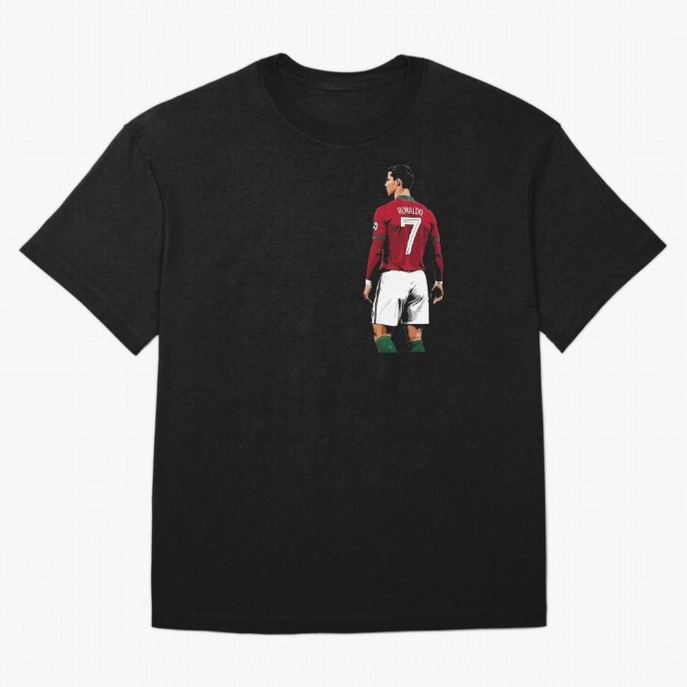 Cristiano Ronaldo inspired design Oversized T-Shirt Make Game Day About the FIFA World Cup 2026 USA Canada Mexico Journey through Haaland and Mbappe Highlights, Argentina Pride, Vintage Soccer Flavor, Modern Football Stars, National Flags and Final