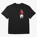 Cristiano Ronaldo inspired design Oversized T-Shirt Make Game Day About the FIFA World Cup 2026 USA Canada Mexico Journey through Haaland and Mbappe Highlights, Argentina Pride, Vintage Soccer Flavor, Modern Football Stars, National Flags and Final