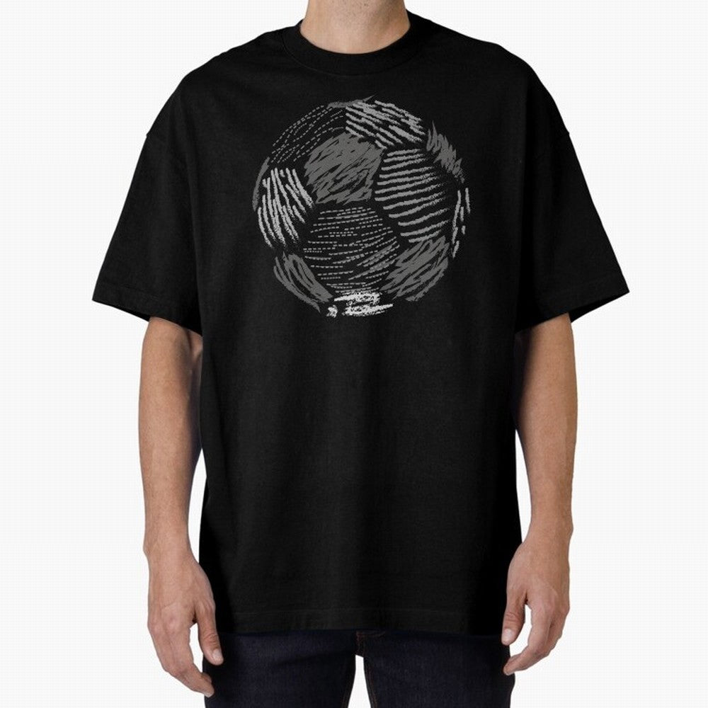 Soccer ball Oversized T-Shirt Support the Legends of FIFA World Cup 2026 Group Stage Spirit, Inspired by Portugal, Messi, CR7 and Mbappe, Classic Soccer Heritage, Championship Pressure, Fan Loyalty and International Pride; Great for Watch Parties,