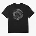 Soccer ball Oversized T-Shirt Support the Legends of FIFA World Cup 2026 Group Stage Spirit, Inspired by Portugal, Messi, CR7 and Mbappe, Classic Soccer Heritage, Championship Pressure, Fan Loyalty and International Pride; Great for Watch Parties,
