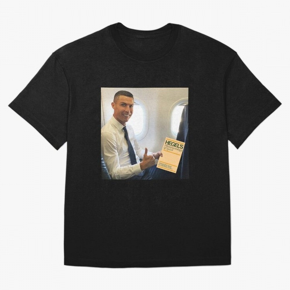 Ronaldo Hegel Oversized T-Shirt Celebrate the Biggest Stage of FIFA World Cup 2026 USA Canada Mexico for Fans of Cristiano Ronaldo and Argentina, Bringing Game Day Rituals, Football Legends, Country Pride and the Road to the Final; Perfect for