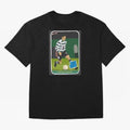 Sporting Lisbon Cristiano Ronaldo Rookie Card Artwork Oversized T-Shirt Keep the Match Day Mood of Global Football Passion for FIFA World Cup 2026 Group Stage, Built around Messi, Neymar and Mbappe, England and Germany, Goal Celebration Energy,