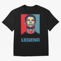 cristiano ronaldo legend Es Oversized T-Shirt Fuel the Hype around FIFA World Cup 2026 for Fans of Messi, CR7 and Mbappe and Germany, Bringing Global Supporter Spirit, Legendary Goals, National Colors and Tournament Celebration; Great for Watch
