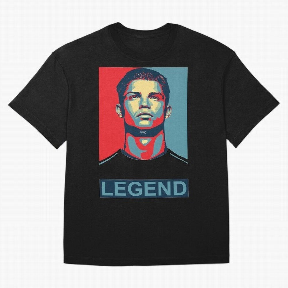 cristiano ronaldo legend Es Oversized T-Shirt Fuel the Hype around FIFA World Cup 2026 for Fans of Messi, CR7 and Mbappe and Germany, Bringing Global Supporter Spirit, Legendary Goals, National Colors and Tournament Celebration; Great for Watch