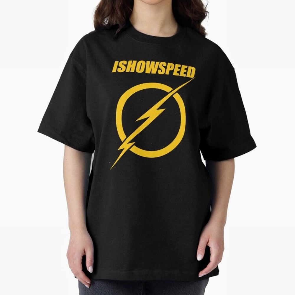 ISHOWSPEED MERCH LOGO Oversized T-Shirt Create FIFA World Cup 2026 USA Canada Mexico for Fans of Cristiano Ronaldo and England, Bringing Stadium Memories, Football Loyalty, International Chants and Championship Tradition; Built for Supporters