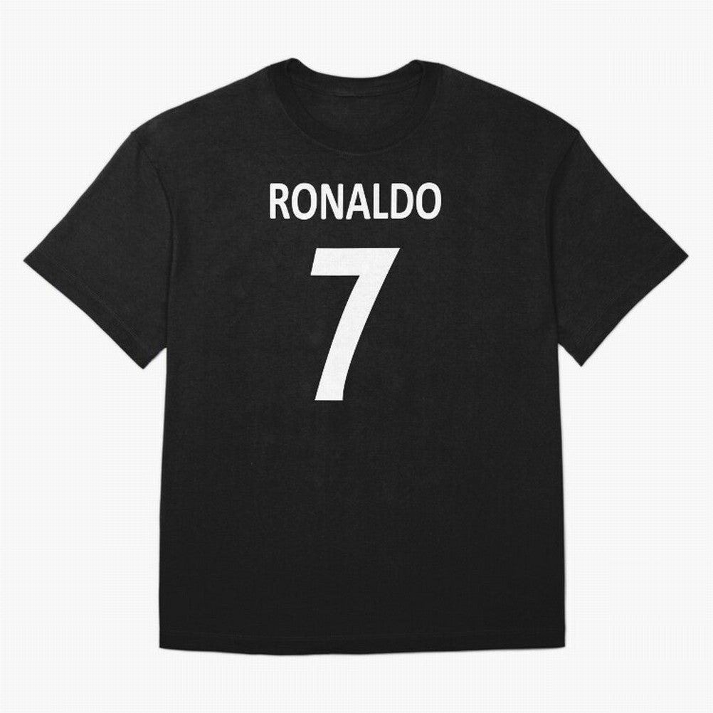 RONALDO NO.7 Oversized T-Shirt Join FIFA World Cup 2026 USA Canada Mexico for Fans of Neymar and Spain and Netherlands, Bringing Match Day Excitement, Supporter Culture, Golden Goals and Global Football Passion; Ideal for Passionate Fans Who Love