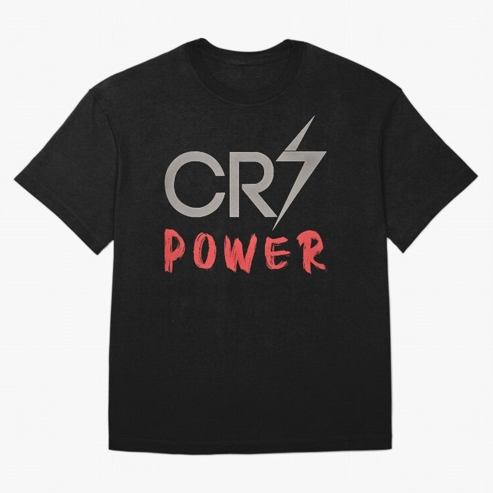 CR7 Power 2 Oversized T-Shirt Follow Every Goal of FIFA World Cup 2026 Group Stage Celebrating Cristiano Ronaldo, France Energy, Classic Soccer Heritage, Championship Pressure, Fan Loyalty and International Pride; Made for Die Hard Supporters,