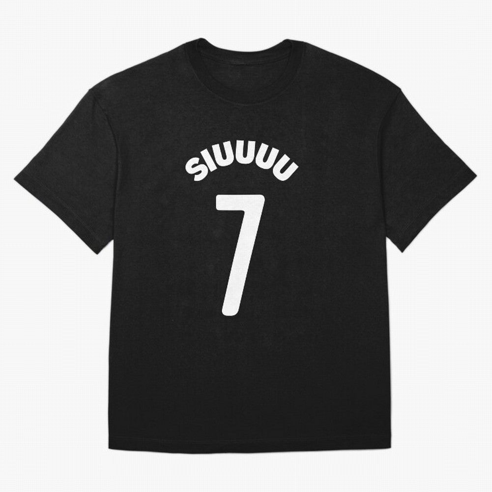 SIUUU Oversized T-Shirt Remember FIFA World Cup 2026 Spirit, Filled with England and Germany, Messi, Championship Spirit, Famous Goals, Roaring Crowds and International Football Unity; Made for Collectors Who Enjoy Iconic Players, Country Pride,