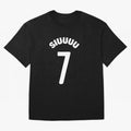 SIUUU Oversized T-Shirt Remember FIFA World Cup 2026 Spirit, Filled with England and Germany, Messi, Championship Spirit, Famous Goals, Roaring Crowds and International Football Unity; Made for Collectors Who Enjoy Iconic Players, Country Pride,
