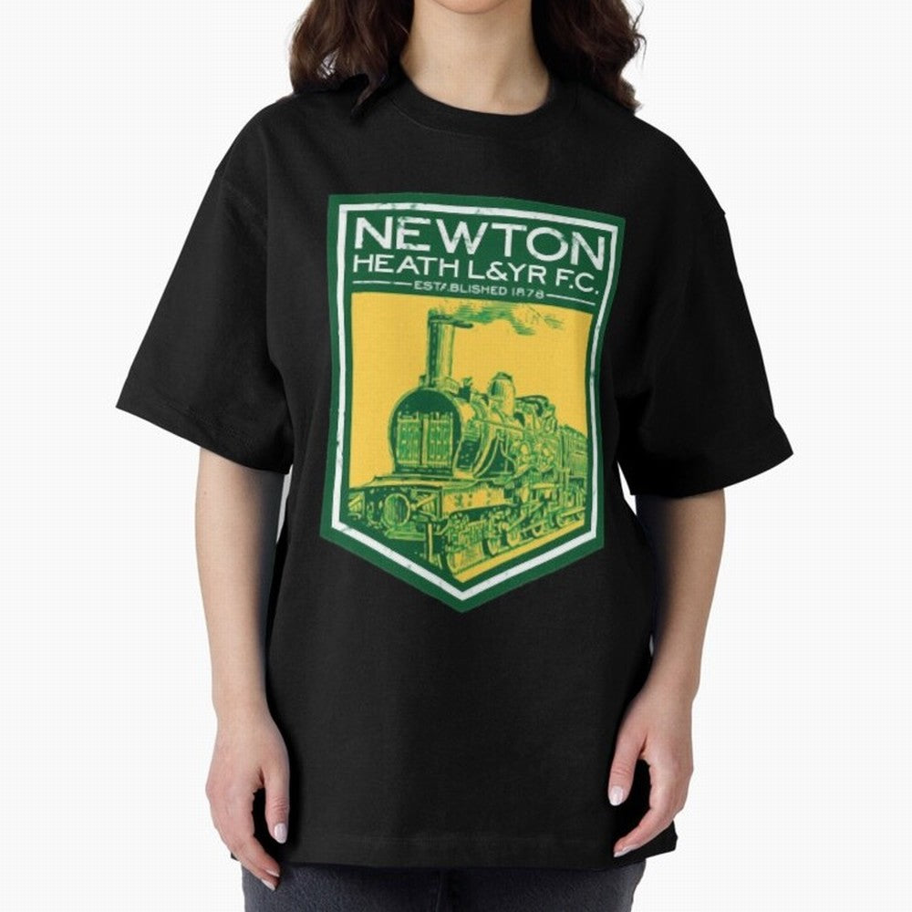 Manchester United Newton Heath 1878 Oversized T-Shirt Celebrate Football Heritage in the FIFA World Cup 2026 Group Stage Journey through CR7 and Messi Highlights, Argentina and Brazil Pride, Vintage Soccer Flavor, Modern Football Stars, National