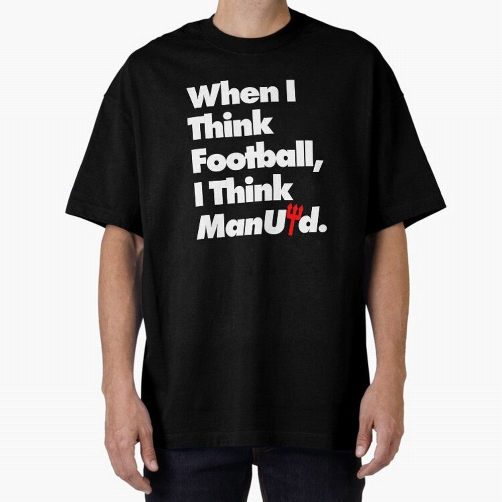 Manchester United Oversized T-Shirt Step into Match Day Hype around FIFA World Cup 2026, CR7, Germany, Global Supporter Spirit, Legendary Goals, National Colors and Tournament Celebration; Perfect for People Who Love Argentina, Brazil, France,
