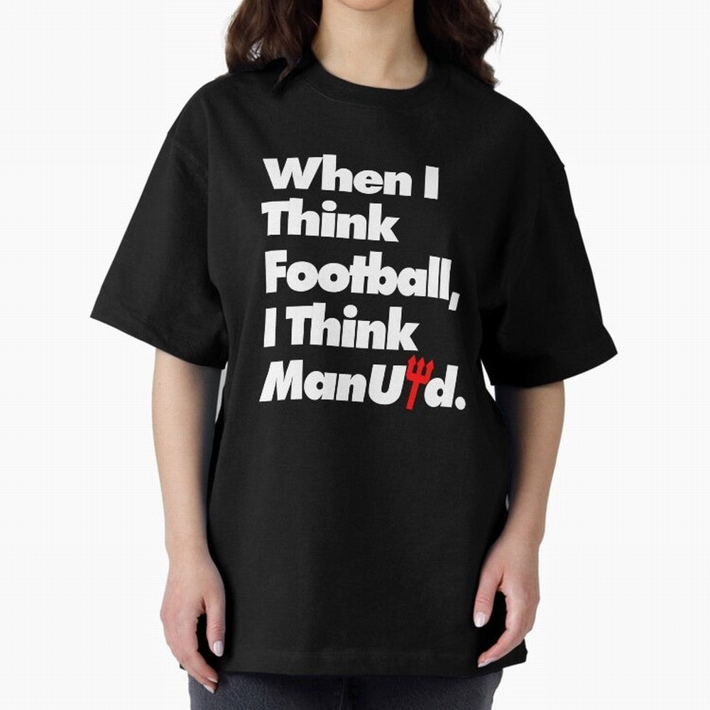 Manchester United Oversized T-Shirt Step into Match Day Hype around FIFA World Cup 2026, CR7, Germany, Global Supporter Spirit, Legendary Goals, National Colors and Tournament Celebration; Perfect for People Who Love Argentina, Brazil, France,