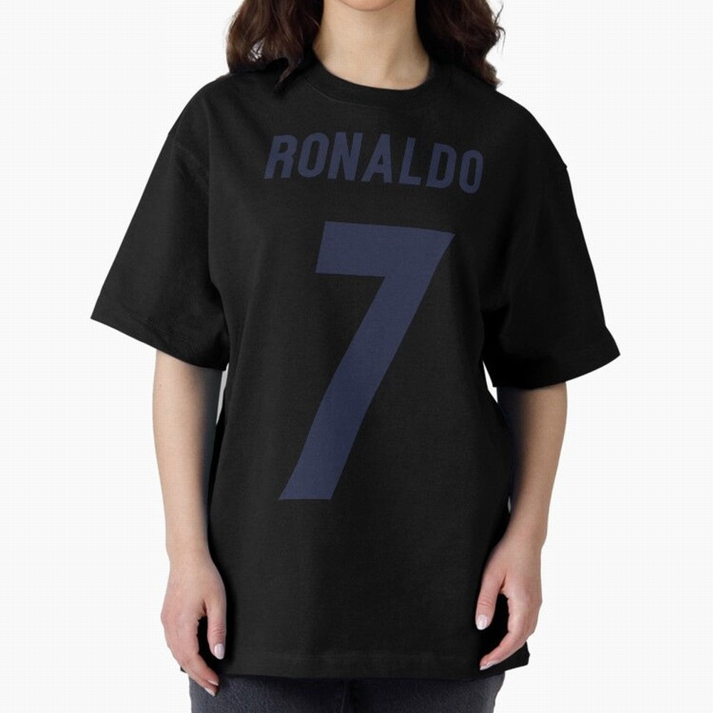 Cristiano Ronaldo 7 Oversized T-Shirt Fuel FIFA World Cup 2026 USA Canada Mexico for Fans of Cristiano Ronaldo, Haaland and CR7 and Argentina, Bringing Football Festival Excitement, Trophy Ambitions, Country Rivalries and Star Player Buzz; Perfect