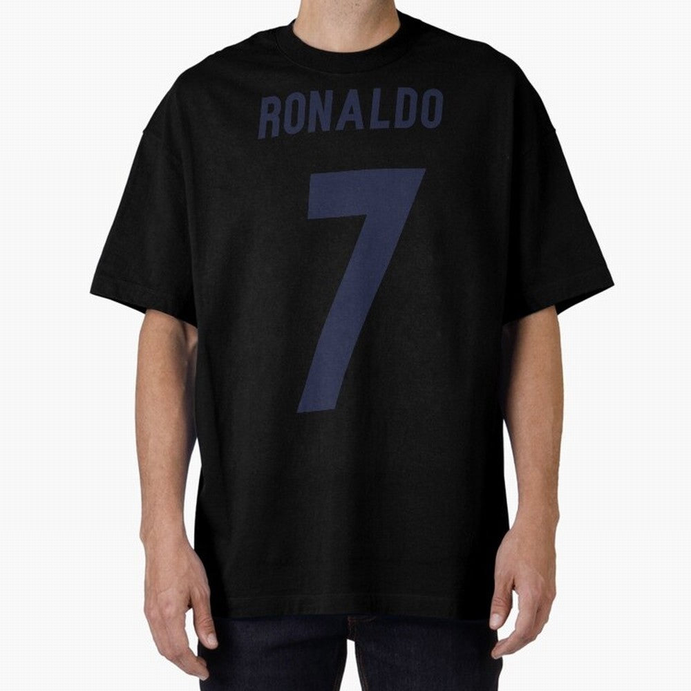 Cristiano Ronaldo 7 Oversized T-Shirt Fuel FIFA World Cup 2026 USA Canada Mexico for Fans of Cristiano Ronaldo, Haaland and CR7 and Argentina, Bringing Football Festival Excitement, Trophy Ambitions, Country Rivalries and Star Player Buzz; Perfect