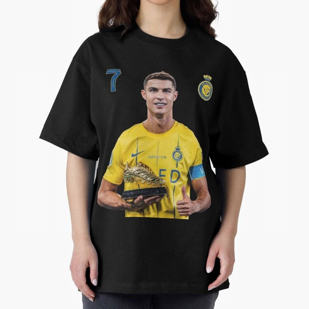 Cr7 cristiano ronaldo red black yellow blue milano real madid ronaldo cr ronaldo cristiano Portugal 7 9 united alnassr al nassr nassr al nassar hilal Oversized T-Shirt Honor the Football Icons of FIFA World Cup 2026 Group Stage Spirit, with