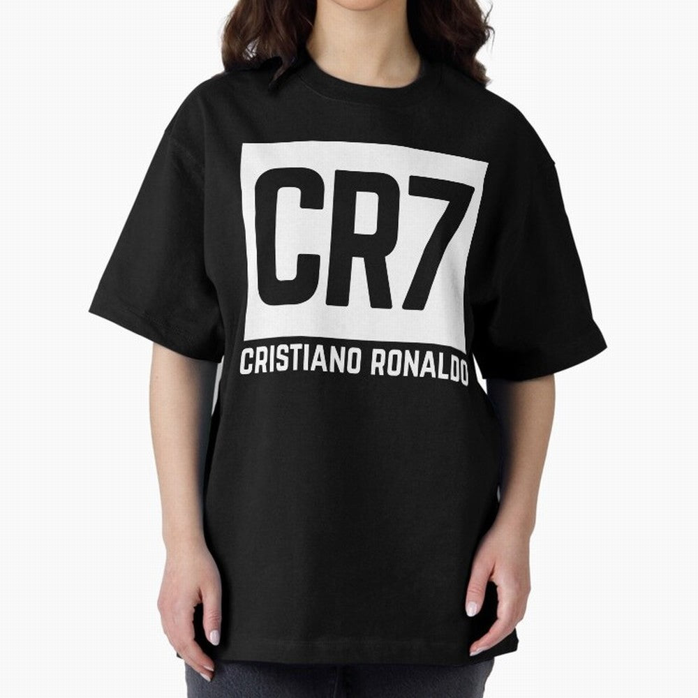 Cristiano Ronaldo white Oversized T-Shirt Build the FIFA World Cup 2026 Group Stage Journey through Neymar, Haaland and Cristiano Ronaldo Highlights, England Pride, Goal Celebration Energy, Supporter Heritage, Football Icons and Worldwide