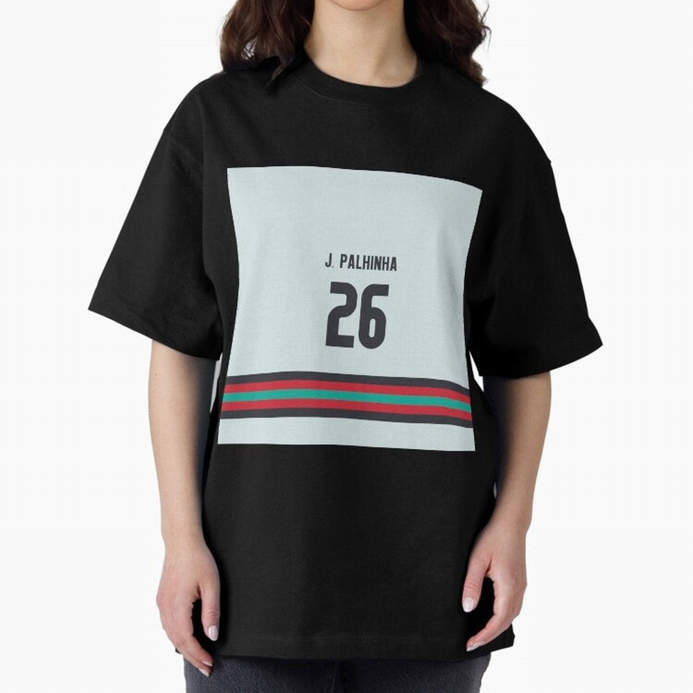 Palhinha Portugal Away Oversized T-Shirt Bring Stadium Energy to FIFA World Cup 2026 Group Stage for Fans of Haaland and Argentina, France and Brazil, Bringing Vintage Soccer Flavor, Modern Football Stars, National Flags and Final Night Emotion;