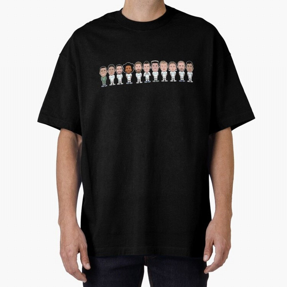 champions Oversized T-Shirt Represent the Passion of FIFA World Cup 2026 USA Canada Mexico for Fans of Mbappe and Neymar and Argentina, France and Brazil, Bringing Vintage Soccer Flavor, Modern Football Stars, National Flags and Final Night