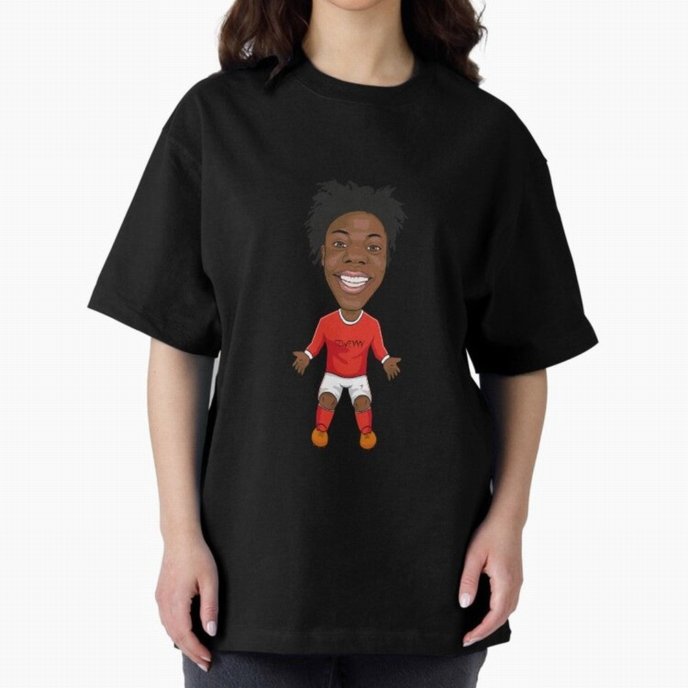 ISHOWSPEED-SEWEY Oversized T-Shirt Bring Retro Soccer Energy to FIFA World Cup 2026 USA Canada Mexico Spirit, Driven by Spain and Netherlands, Haaland, Champion Mindset, Group Stage Buzz, Knockout Tension and Passionate Fan Culture; Made for Die