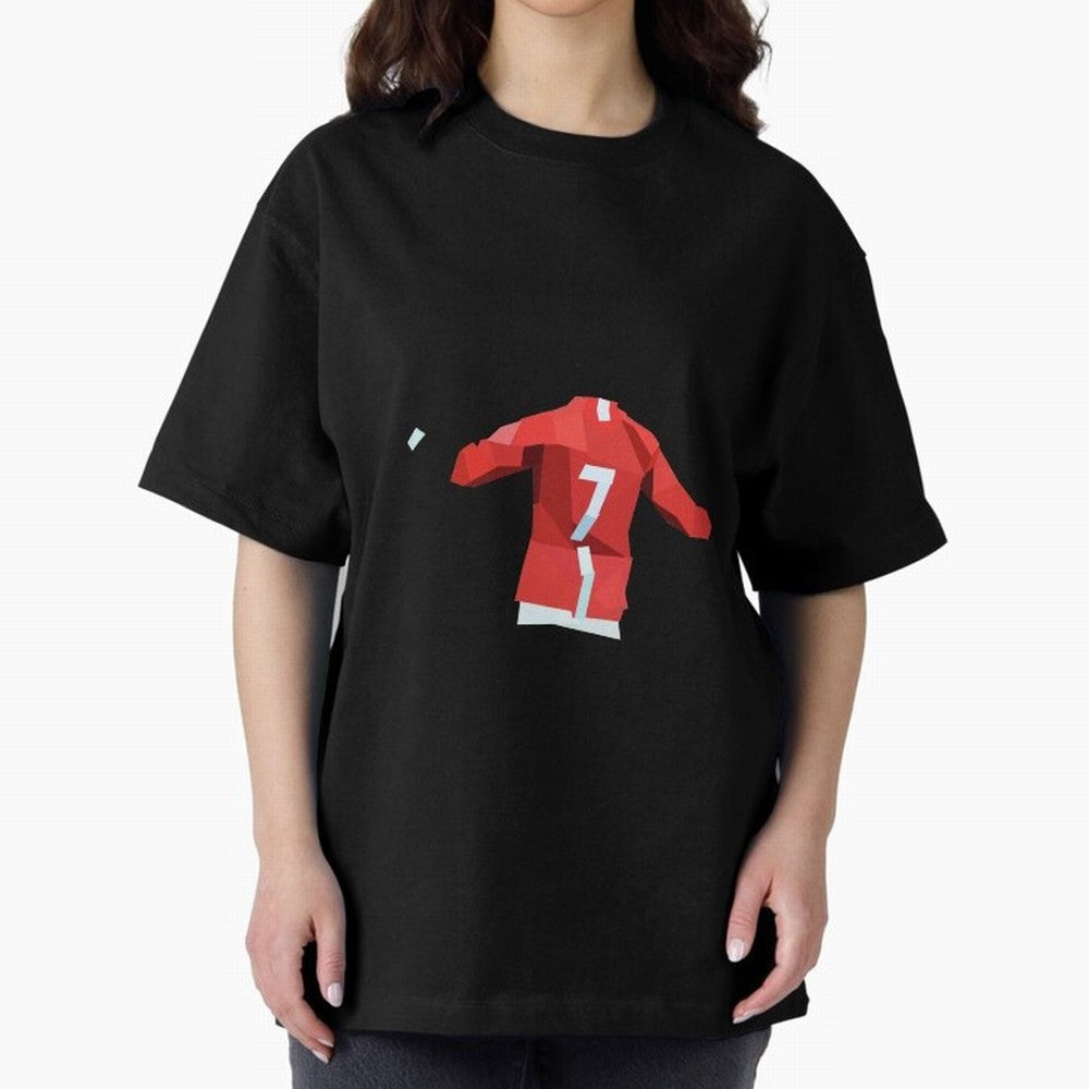 Viva Ronaldo Oversized T-Shirt Relive the Noise and Pride of FIFA World Cup 2026 for Fans of Messi, Neymar and Mbappe and Brazil, Bringing Tournament Hype, Historic Matchups, Family Viewing Parties and Global Sports Pride; Made for Die Hard