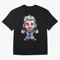 Lionel Messi Oversized T-Shirt Support Iconic Players in Match Day Hype around FIFA World Cup 2026 Group Stage, Cristiano Ronaldo, Spain, Football Passion, Legendary Performances, Festival Vibes and Supporter Community; Made for Collectors Who