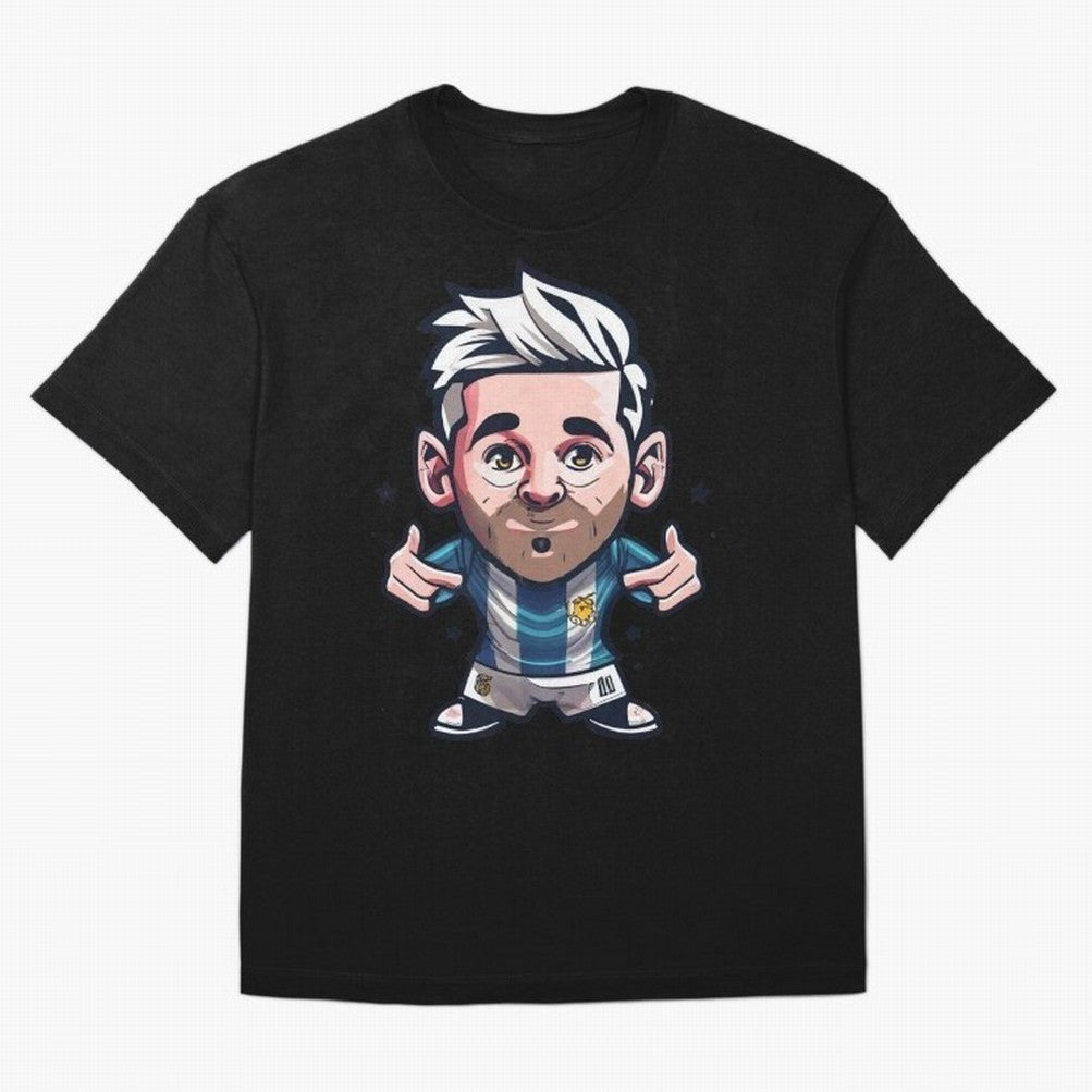 Lionel Messi Oversized T-Shirt Support Iconic Players in Match Day Hype around FIFA World Cup 2026 Group Stage, Cristiano Ronaldo, Spain, Football Passion, Legendary Performances, Festival Vibes and Supporter Community; Made for Collectors Who