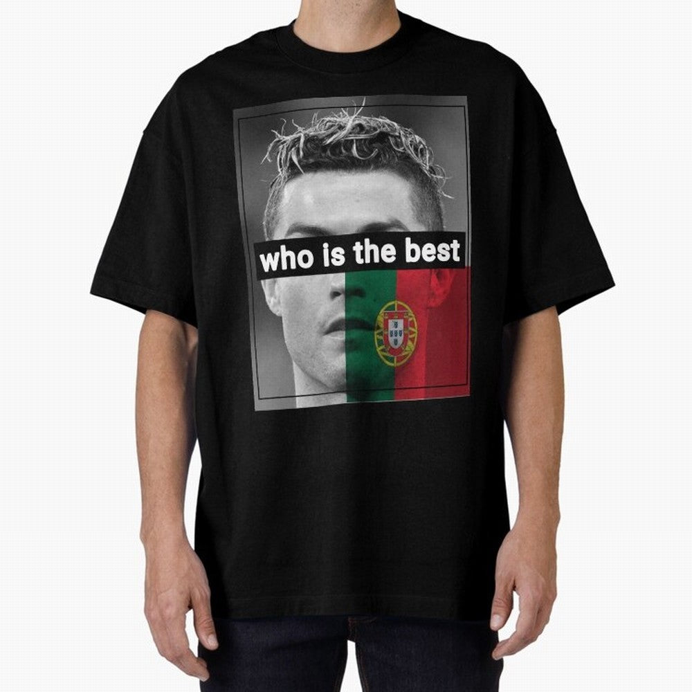 ronaldo Oversized T-Shirt Join the FIFA World Cup 2026 Group Stage Journey through Mbappe and Neymar Highlights, Spain Pride, Football History, Final Match Energy, Crowd Noise and Once in a Lifetime Moments; Made for Collectors Who Enjoy Iconic