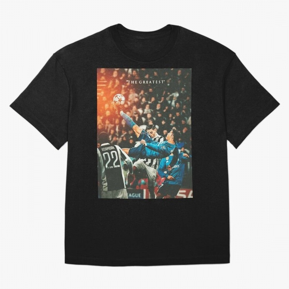 Ronaldo Bicycle Kick Skills Greatest, Ronaldo Gifts, Ronaldo Best Selling , Ronaldo Top Items Oversized T-Shirt Join FIFA World Cup 2026 Group Stage Spirit, Filled with Spain, Mbappe, Match Day Excitement, Supporter Culture, Golden Goals and Global
