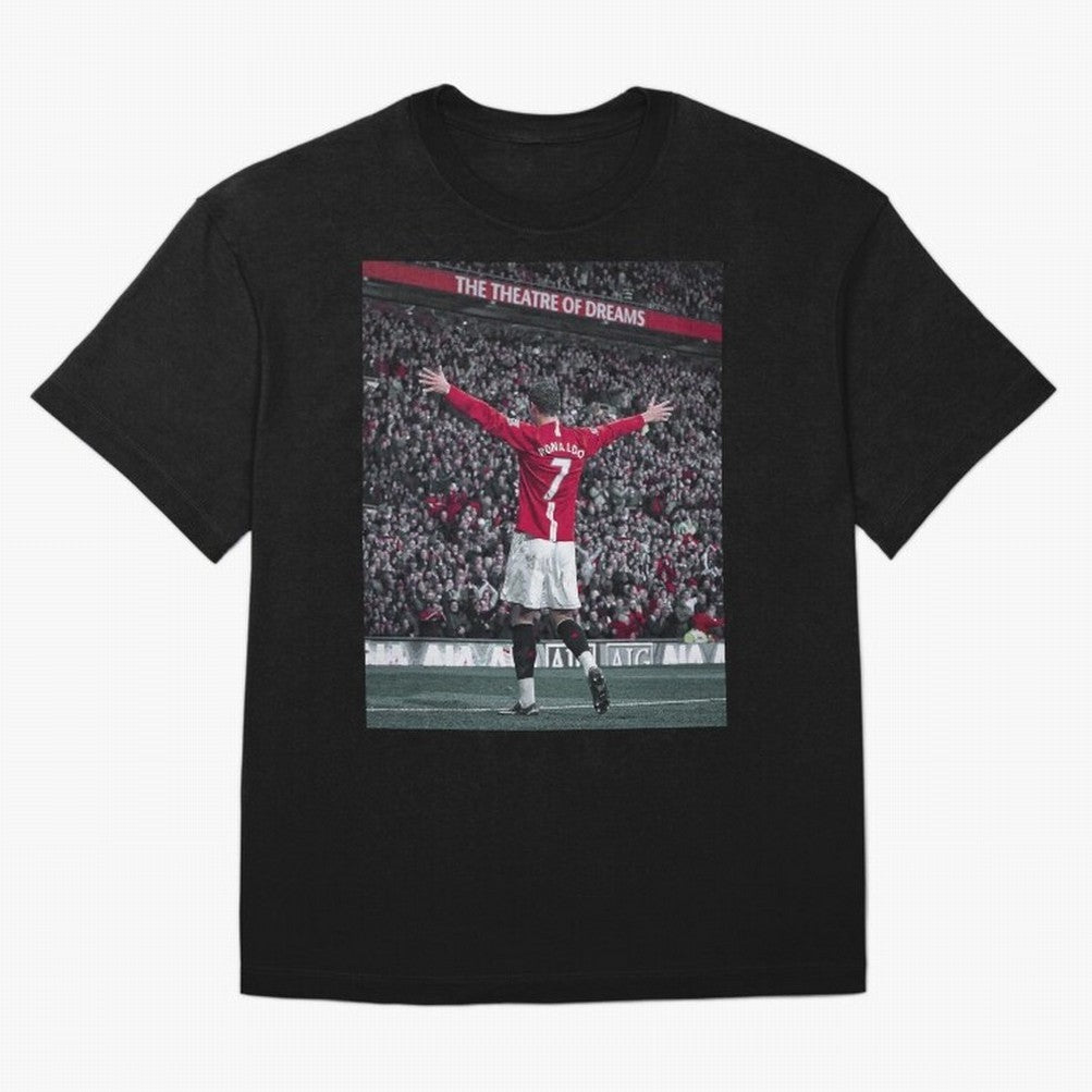 Cristiano Ronaldo Manchester United Oversized T-Shirt Elevate Global Football Passion for FIFA World Cup 2026 USA Canada Mexico, Connected to Messi, Neymar and Mbappe, Brazil, Stadium Chants, National Pride, Trophy Dreams and Unforgettable Football