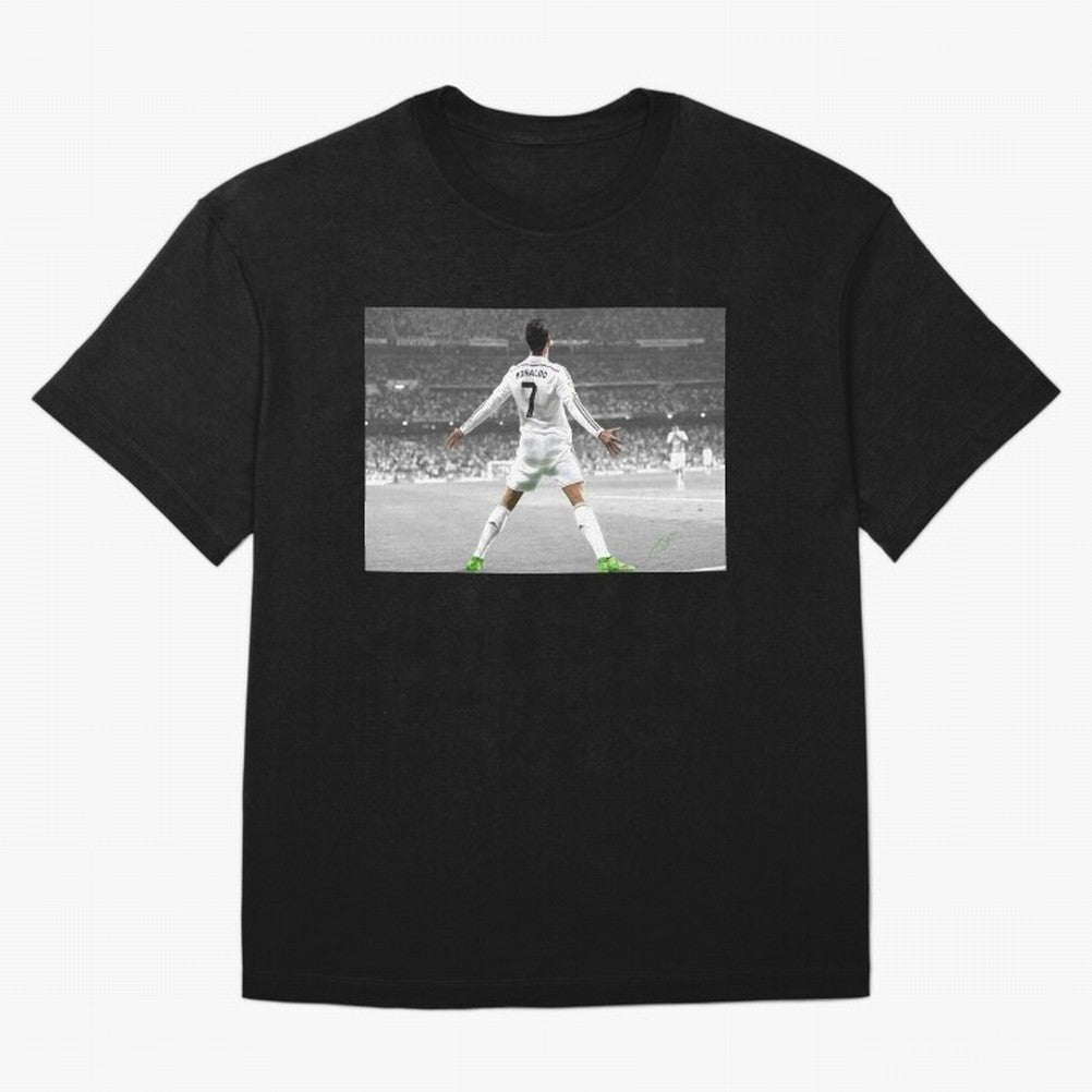 Cristiano Ronaldo 7 Oversized T-Shirt Bring Home FIFA World Cup 2026 USA Canada Mexico Celebrating Messi, CR7 and Mbappe, Netherlands Energy, Championship Spirit, Famous Goals, Roaring Crowds and International Football Unity; Built for Supporters
