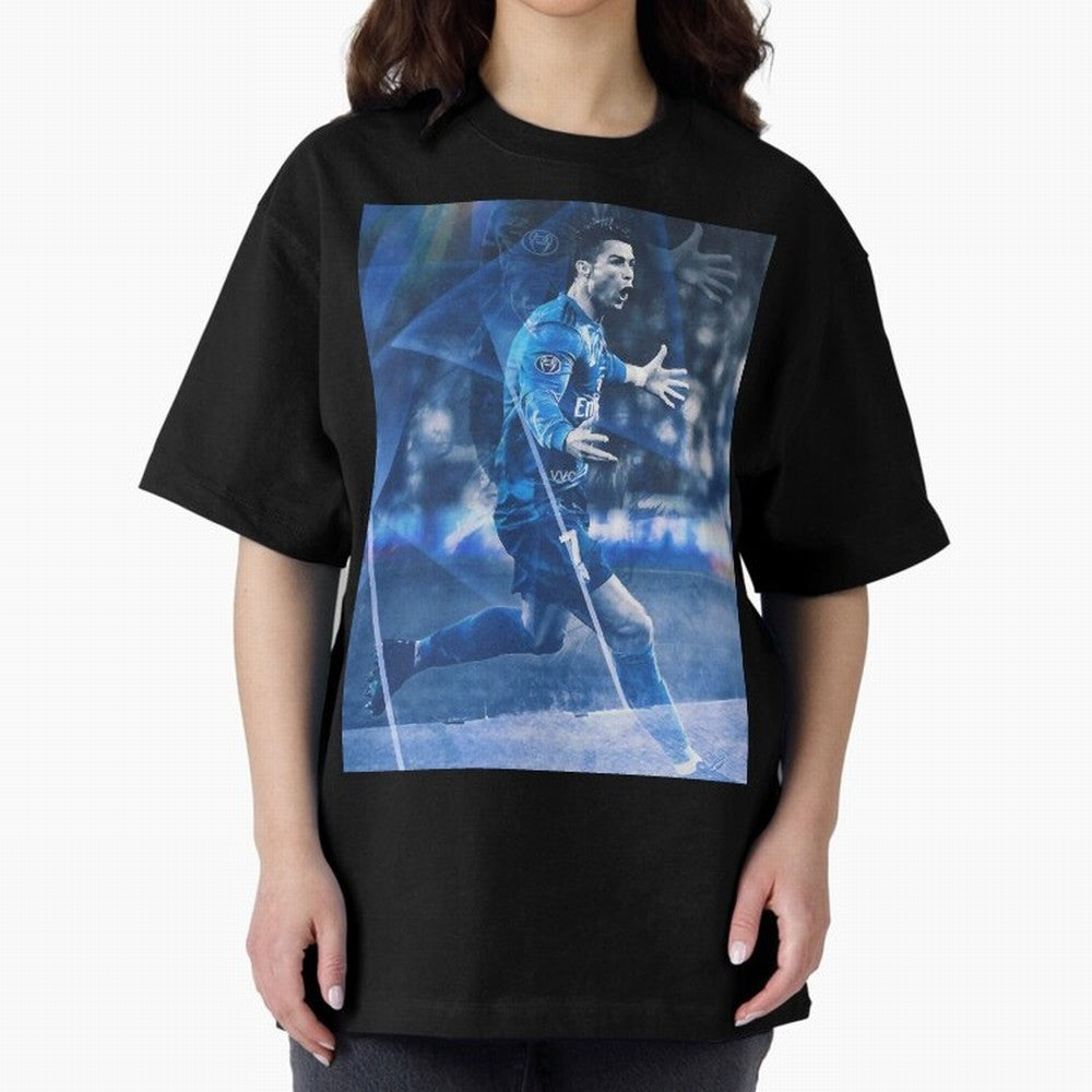 BEST SELLER Ronaldo Goat Real Madrid,Ronaldo Gifts,Ronaldo Best,Ronaldo Top Seller Oversized T-Shirt Celebrate the Magic of Global Football Passion for FIFA World Cup 2026, Filled with Messi, CR7 and Mbappe, France and Portugal, Retro Football