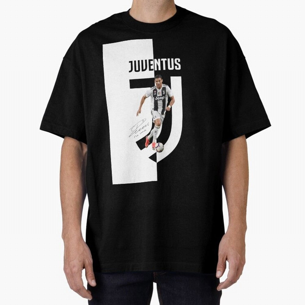 cristiano ronaldo - juventus - soccer top Oversized T-Shirt Celebrate Football Dreams Across FIFA World Cup 2026 Group Stage for Fans of Cristiano Ronaldo, Haaland and CR7 and Portugal, Spain and Germany, Bringing Goal Celebration Energy, Supporter